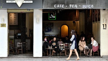 Ilustrasi situasi Vietnam setelah menghapus lockdown