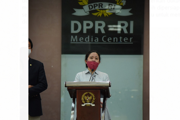 Ketua DPR RI Dr (HC) Puan Maharani.