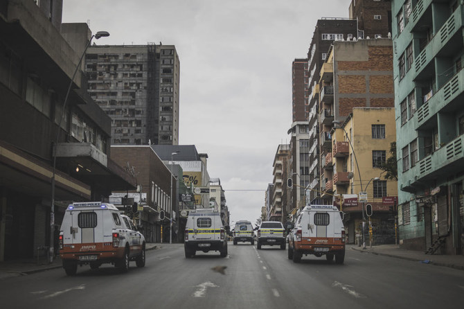 Suasana lockdown di Ibu Kota Afsel Johannesburg