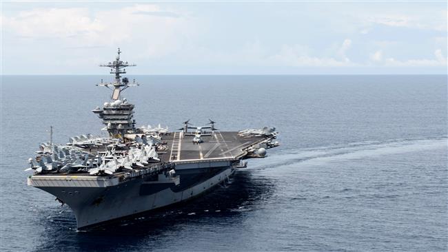 Kapal Induk USS Theodore Roosevelt.