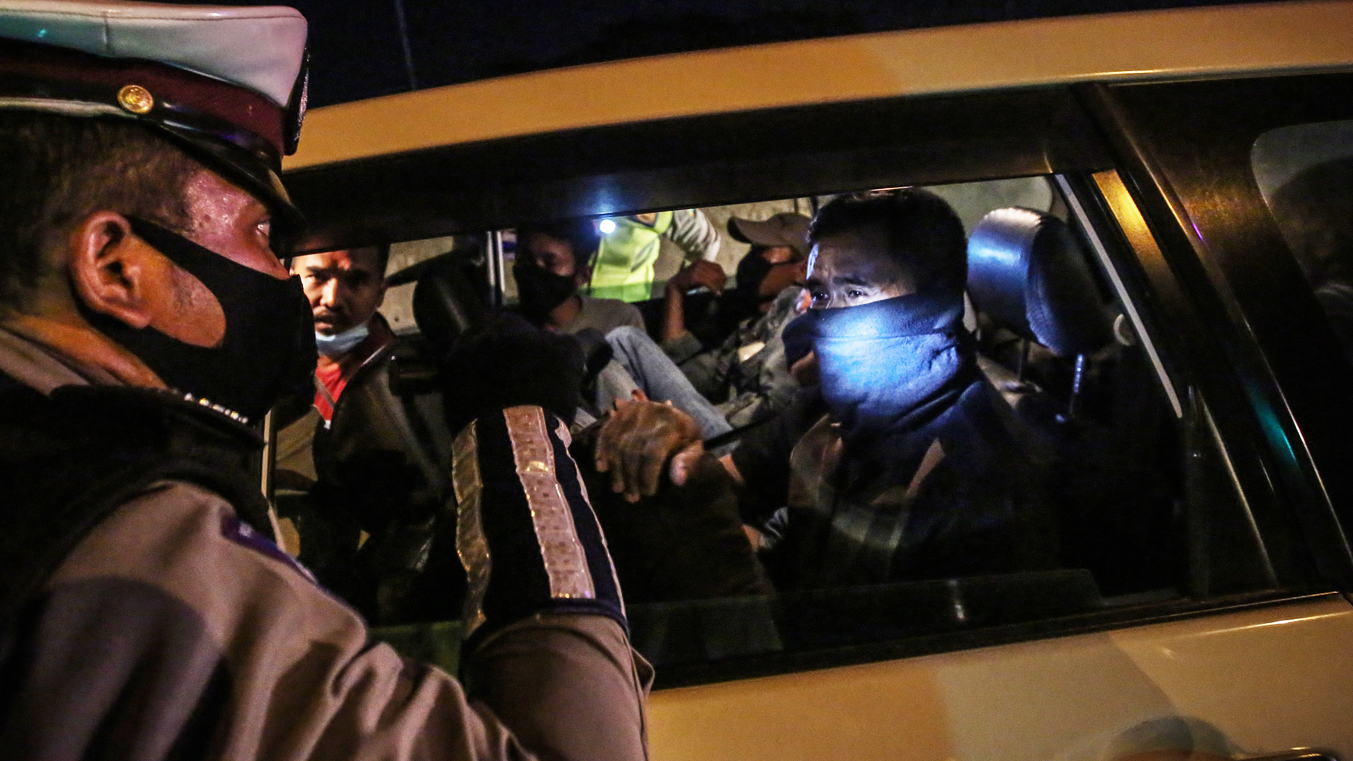 Langgar larangan mudik