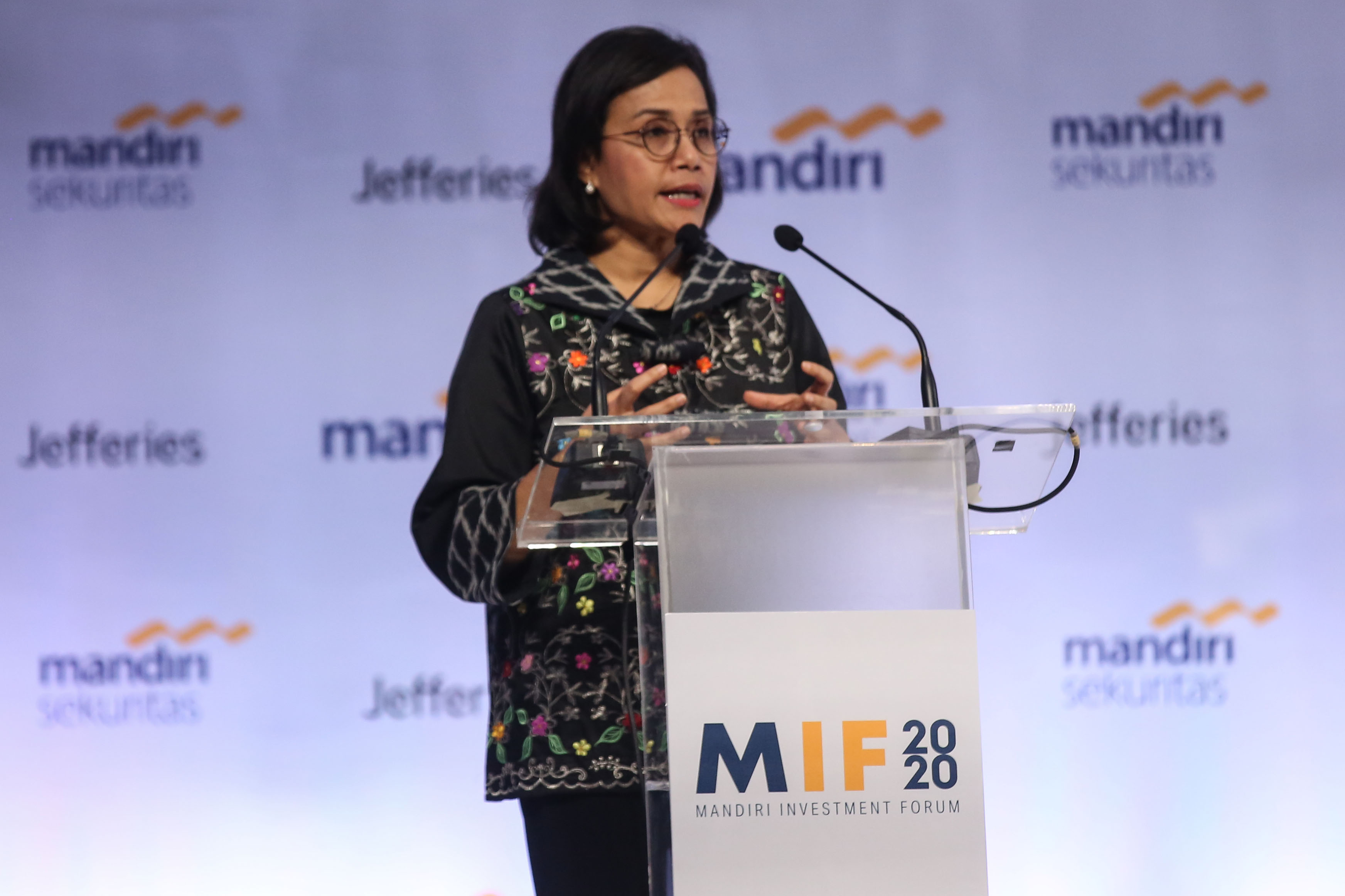 Menteri Keuangan Sri Mulyani 