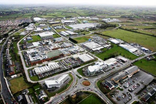 Kawasan industri di Kabupaten Brebes, Jawa Tengah.