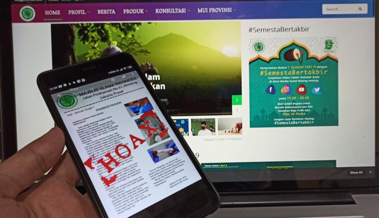 Hoaks yang mengatasnamakan MUI