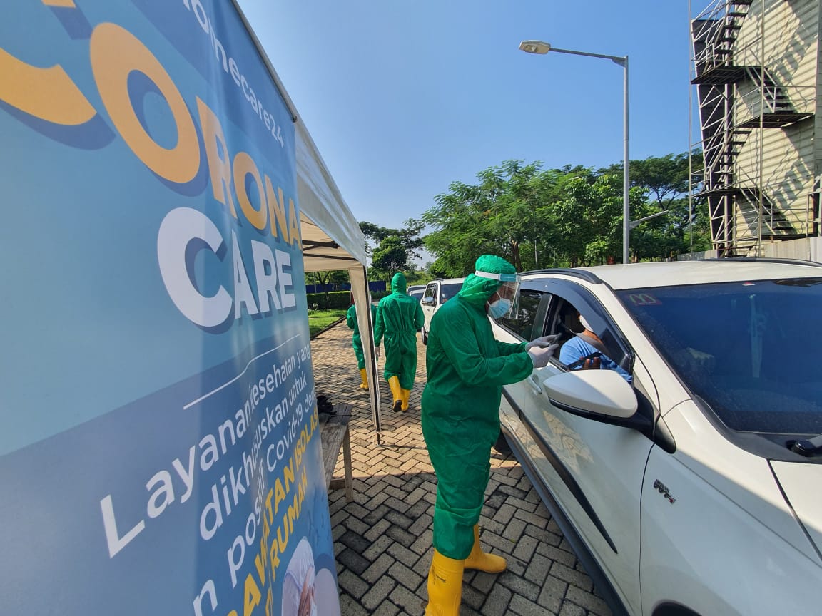 Layanan rapid test secara gratis berlangsung mulai dari 7 Mei hingga 10 Mei 2020 di BSD Xtreme Park. 
