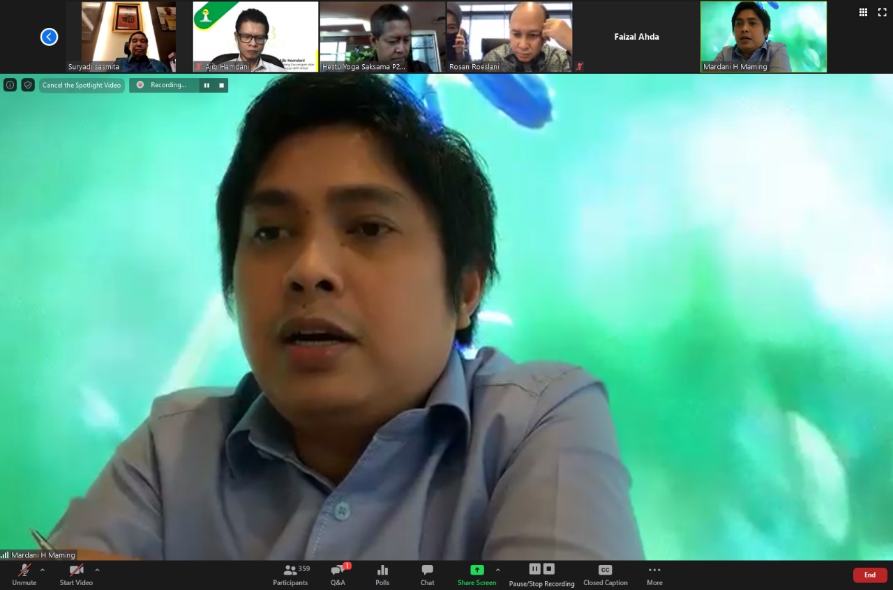 Ketua Umum BPP Hipmi Mardani H Maming