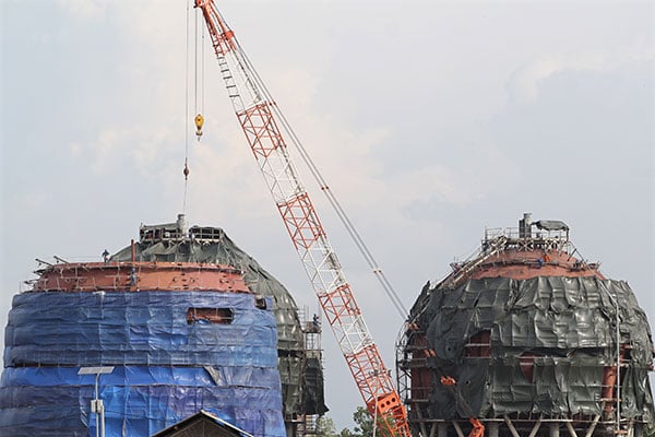 Pembuatan tangki SKK Migas