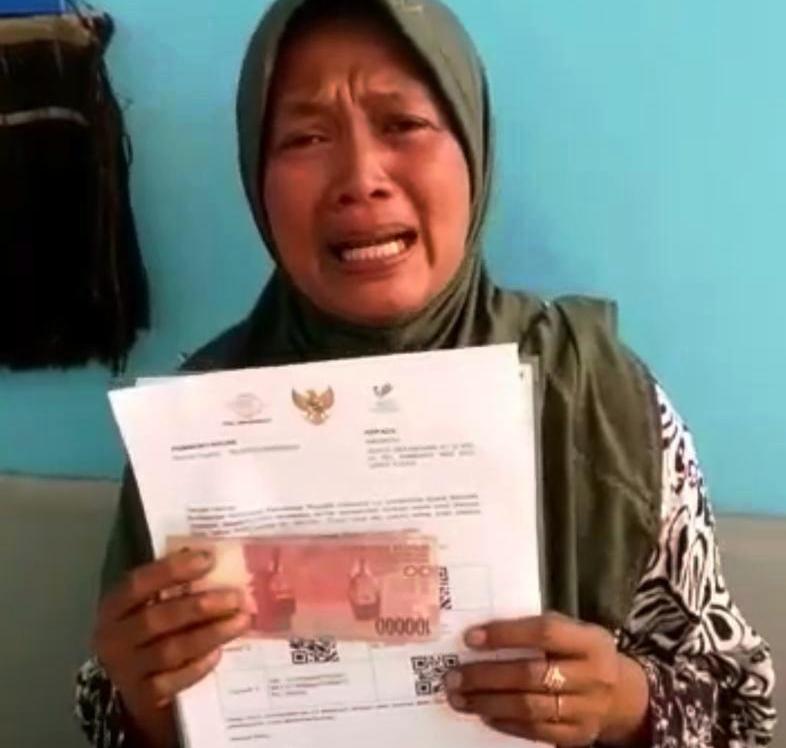 Ibu Nasiroh terima BST sebesar Rp600 ribu.