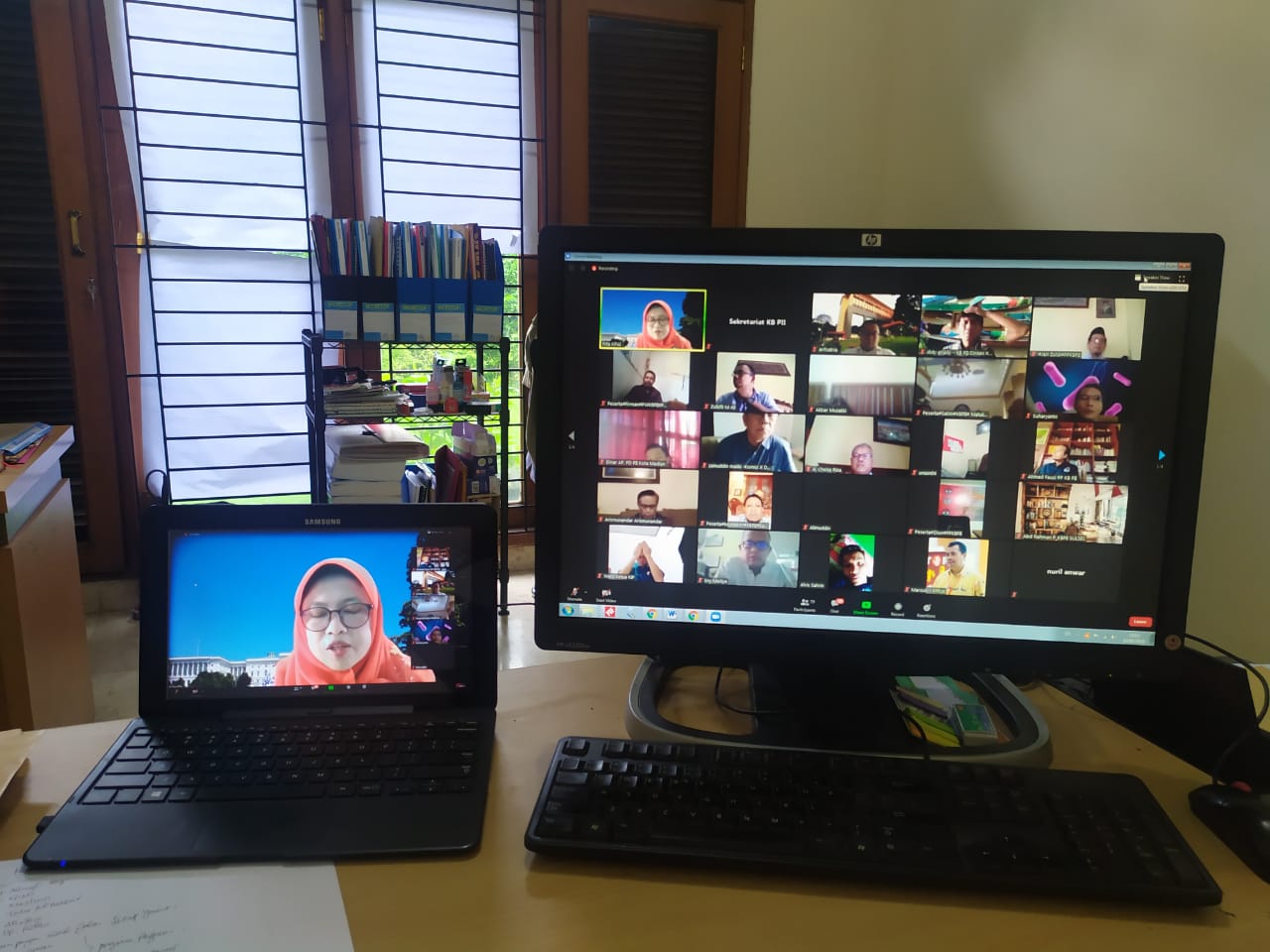 Diskusi Webinar Transformasi Pendidikan di Era Pandemi Covid 19 oleh PPKB-PII