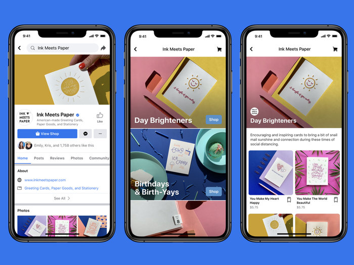 Facebook hadirkan fitur baru, Shops