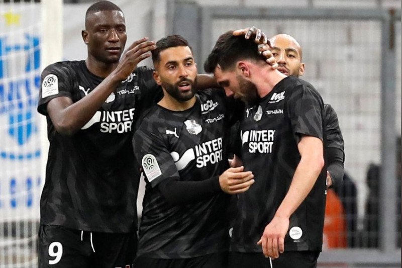 Para pemain klub sepak bola Prancis, Amiens.