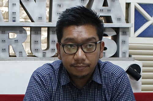 Peneliti ICW, Kurnia Ramadhana.