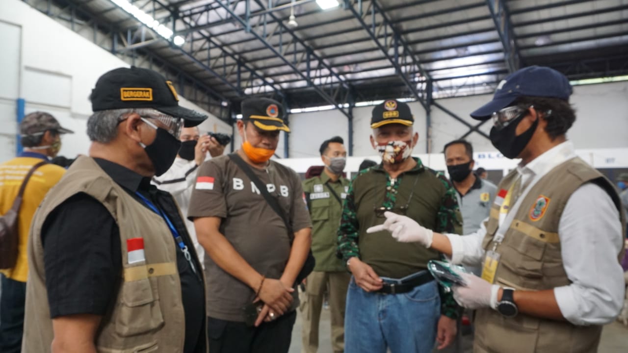 Tim Satgas Covid-19 Kalimantan Selatan melakukan evaluasi PSBB dan penanganan covid se kabupaten/kota di Kalsel.