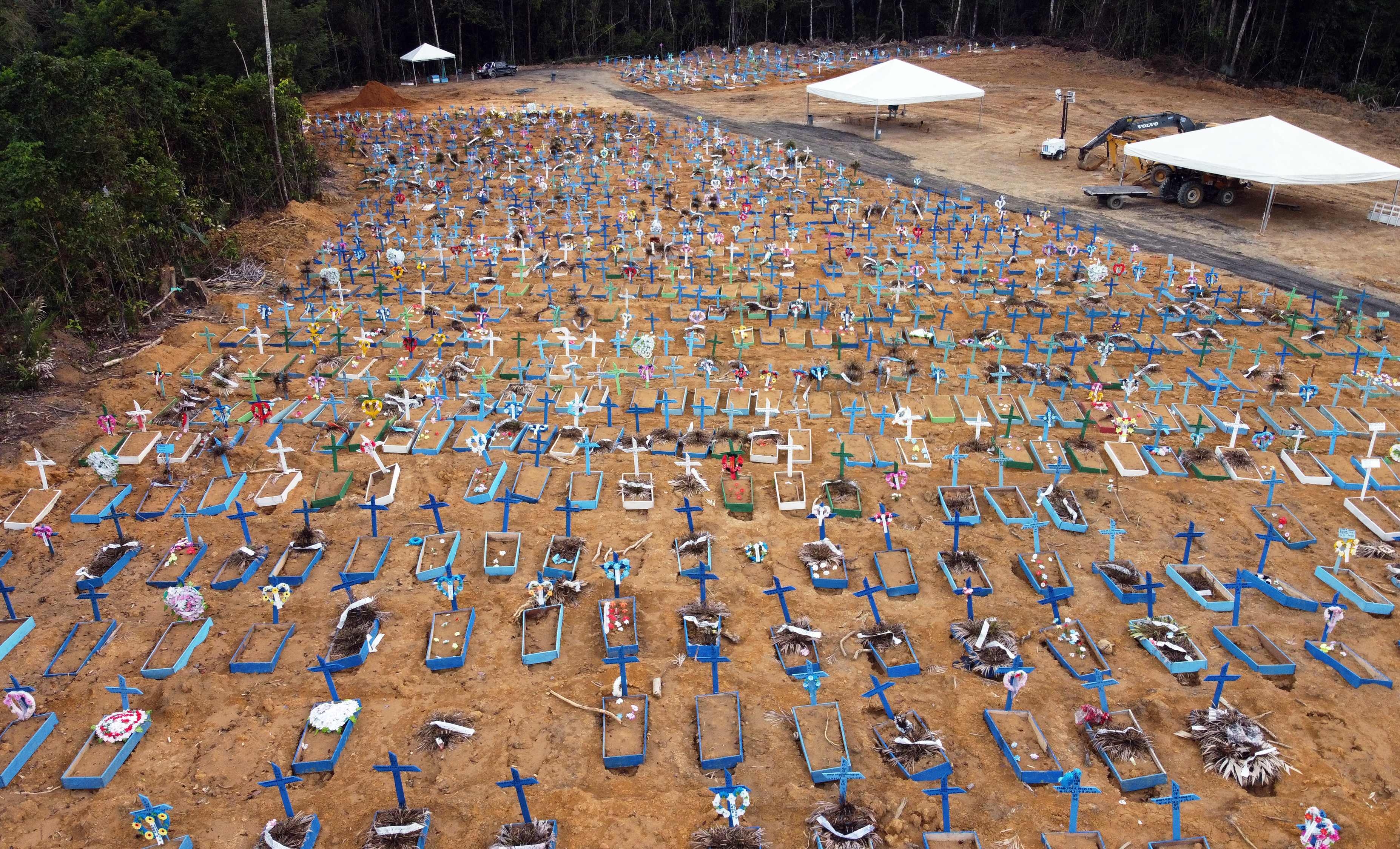 Pemakaman di Manaus, Brasil