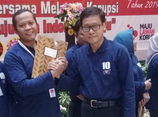 Direktur Polbangtan YoMa Dr Rajiman (kiri) dan Kepala BPPSDMP Kementan Prof Dedi Nursyamsi