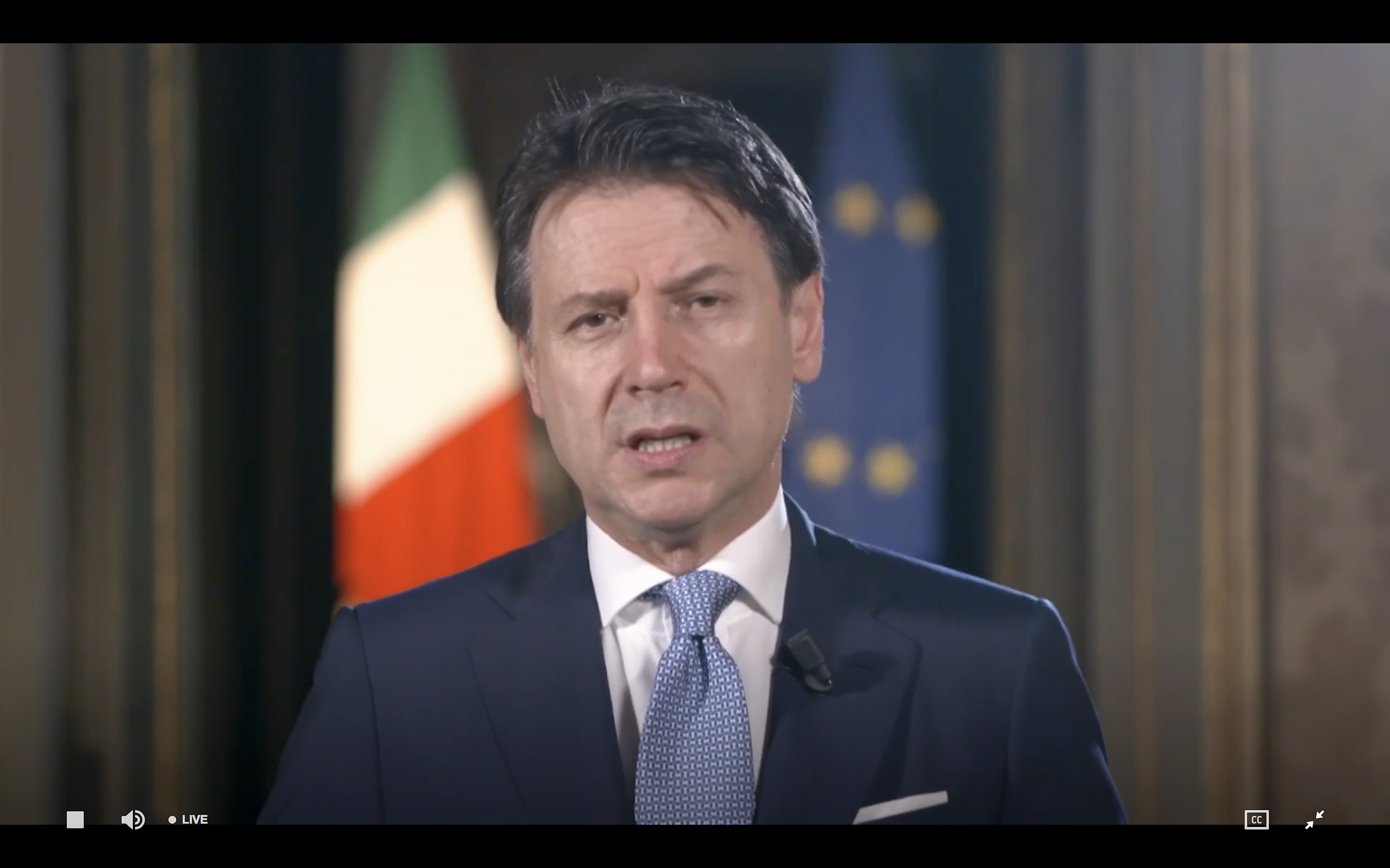 Perdana Menteri Italia Giuseppe Conte