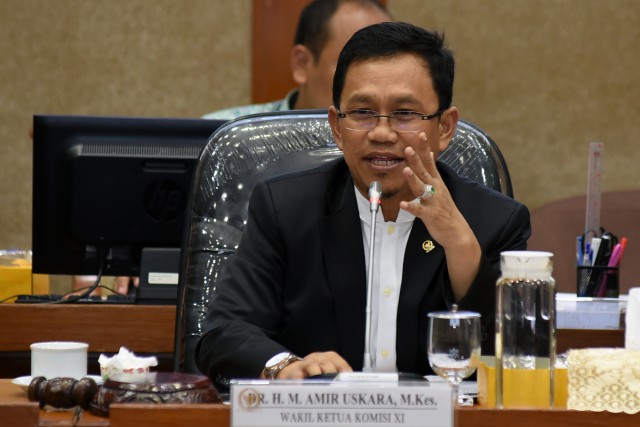 Wakil Ketua Komisi XI DPR RI Amir Uskara.