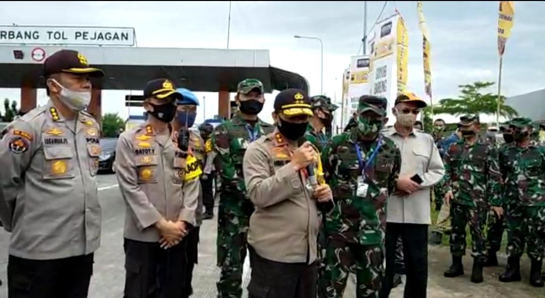 Kapolda Jawa Tengah Brigjen (Pol) Ahmad Luthfi saat meninjau persiapan kunjungan Panglima TNi dan Kapolri