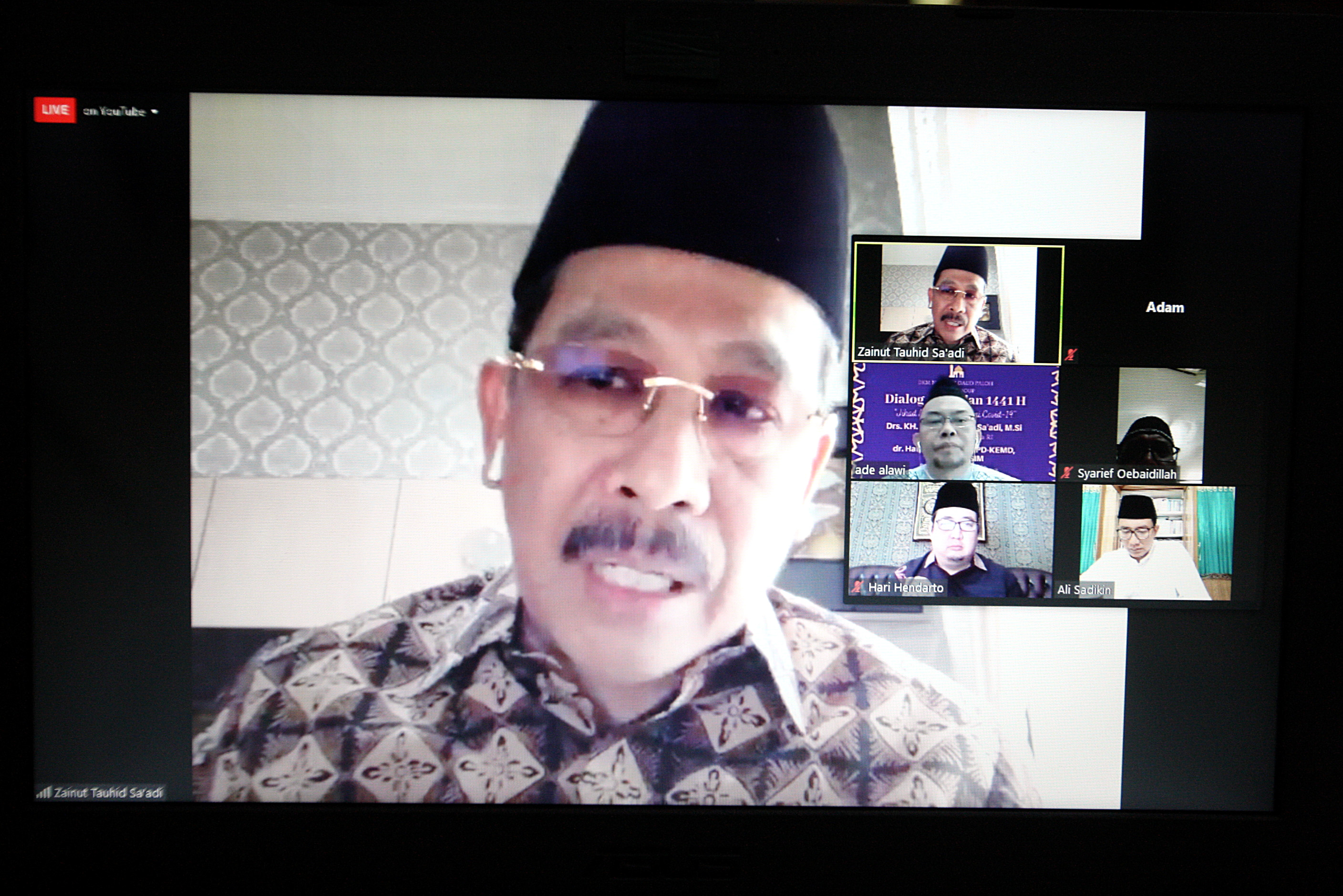 Wakil Menteri Agama RI KH Zainut Tauhid Sa’adi