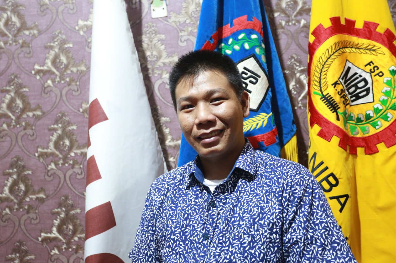  Wakil ketua SPSI Babel. Ricky Pratama