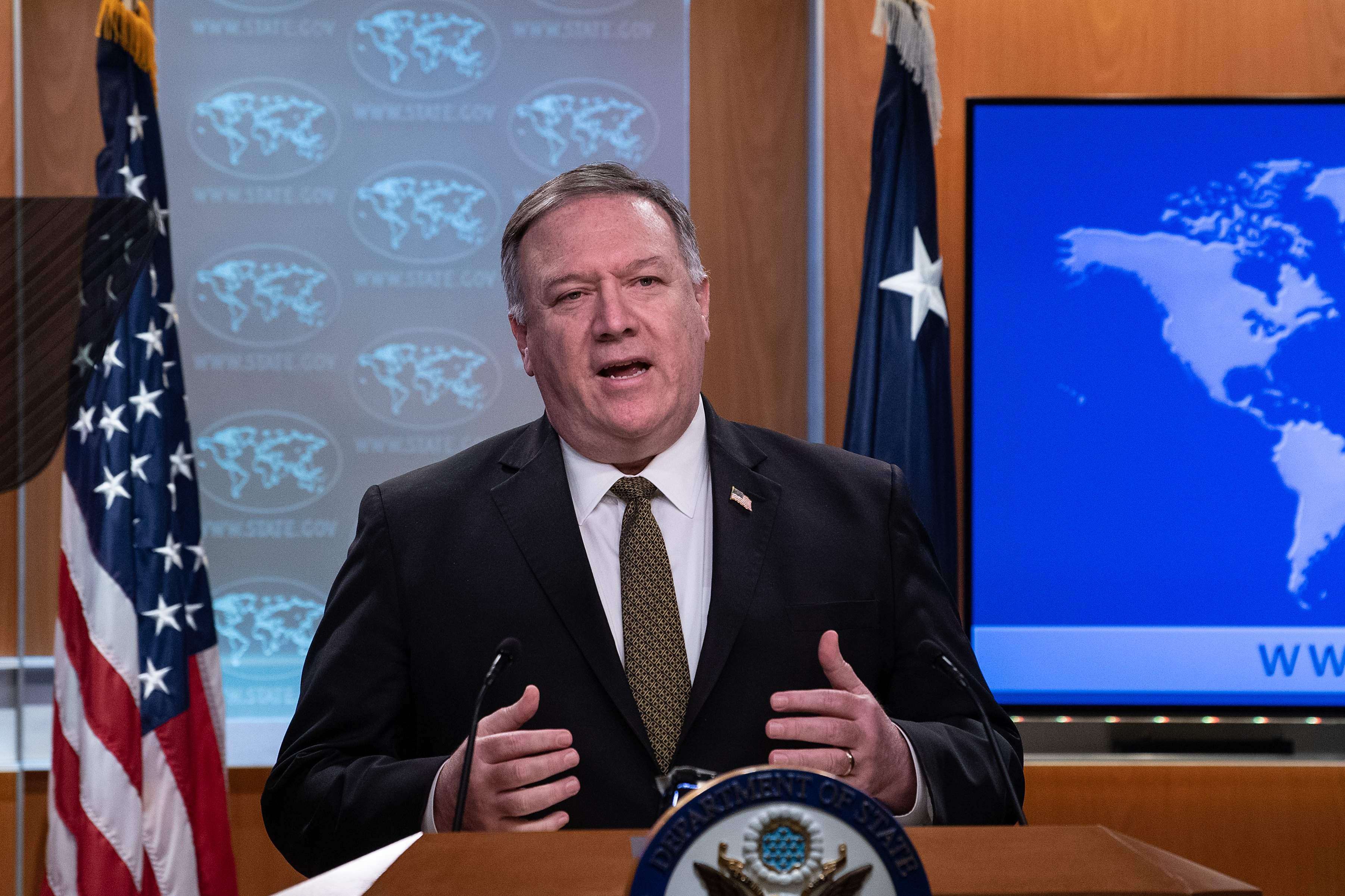 Menteri Luar Negeri AS Mike Pompeo