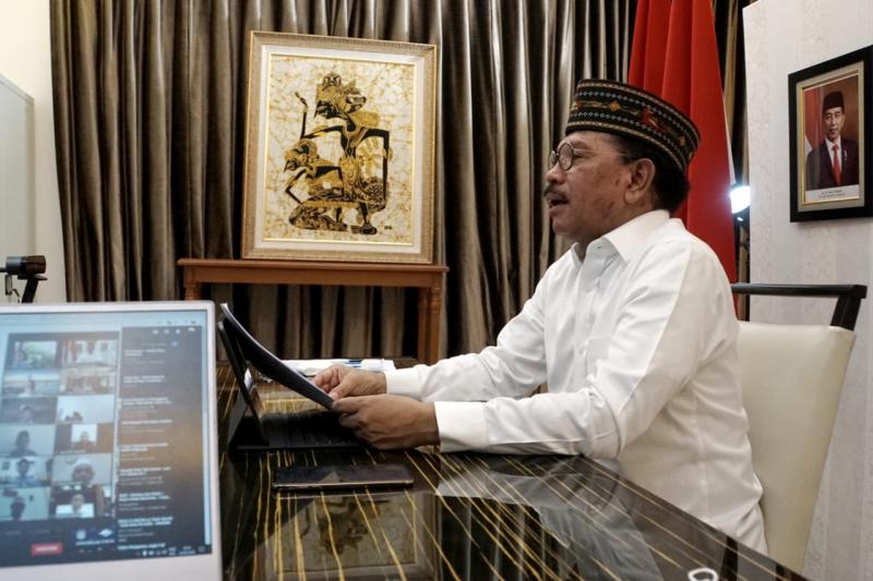 Menteri Komunikasi dan Informatika Johnny G Plate