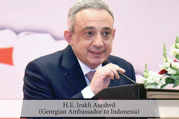 Dubes Georgia untuk Indonesia H.E. Irakli Asashvil