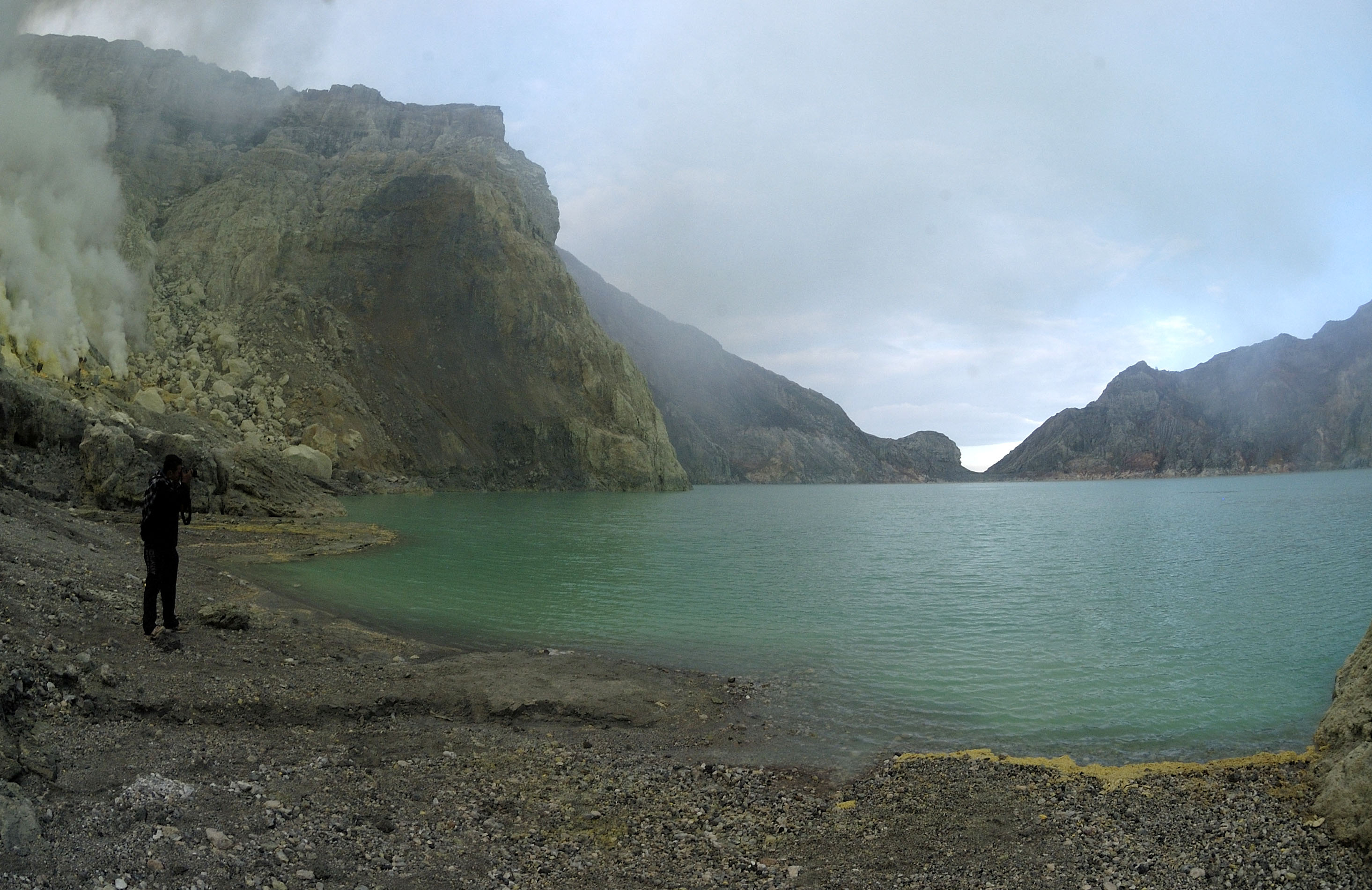 Danau Kawah Ijen, Banyuwangi, Jawa Timur