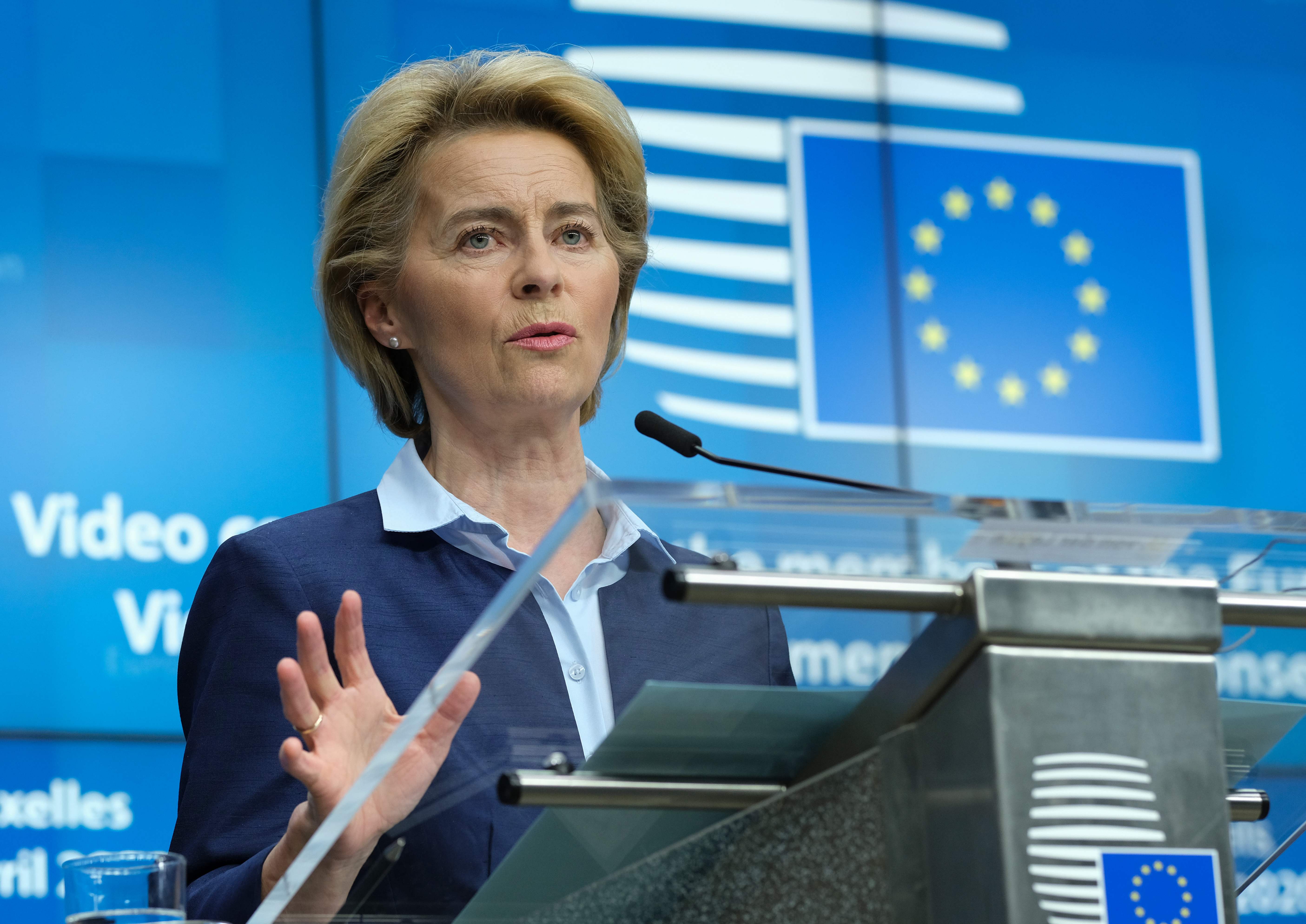 Presiden Komisi Eropa Ursula Von Der Leyen