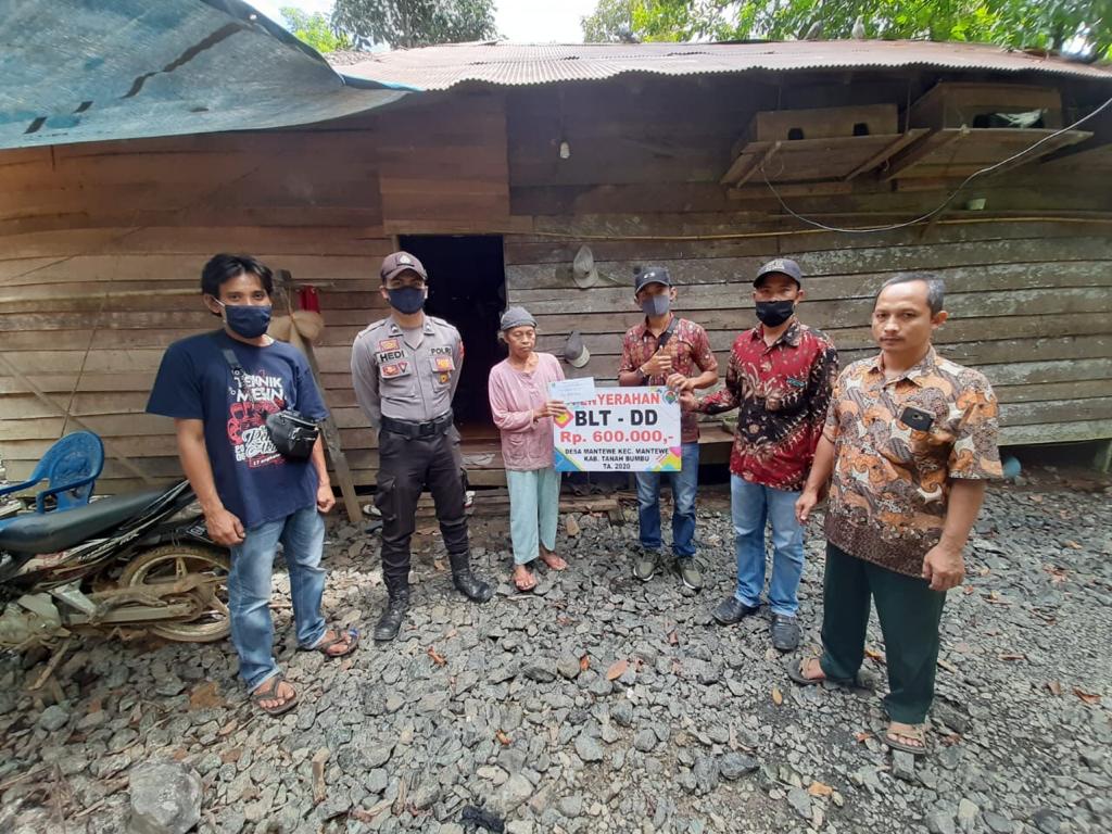 Penyaluran bantuan tunai langsung dengan dana desa di Kalimantan Selatan