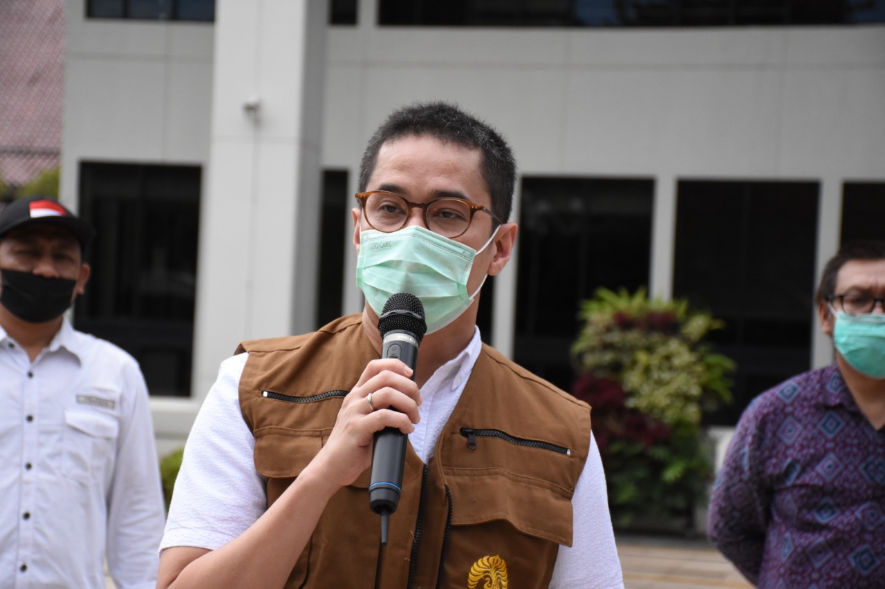 Ketua Umum Ikatan Alumni Universitas Indonesia (ILUNI UI) Andre Rahadian. 