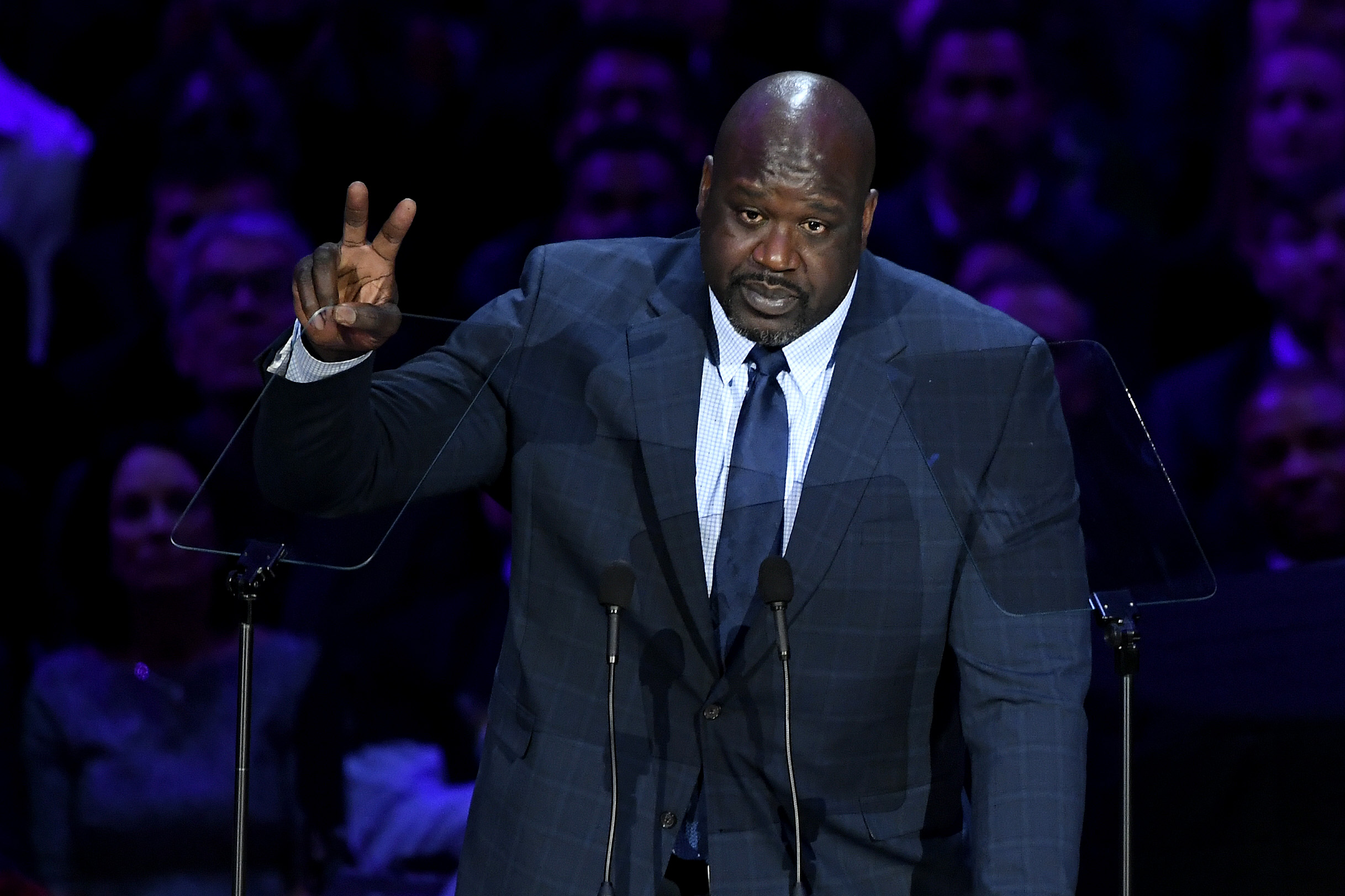 Mantan pemain basket Los Angeles Lakers, Shaquille O'Neal
