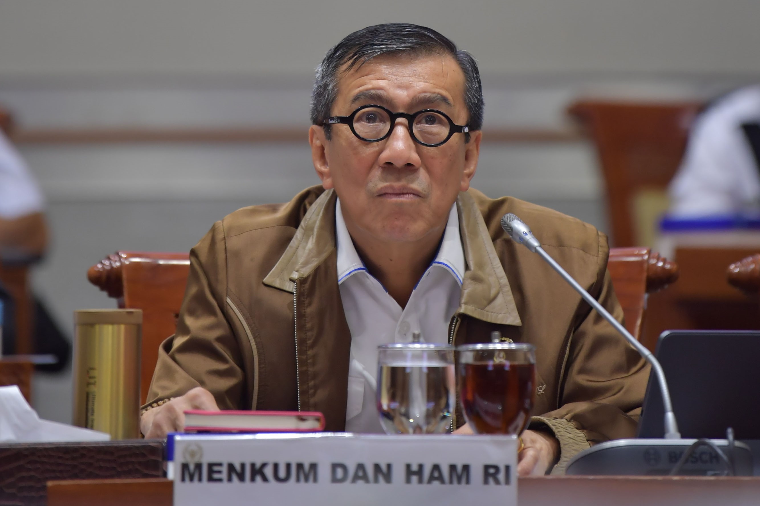 Menteri Hukum dan HAM Yasonna Laoly
