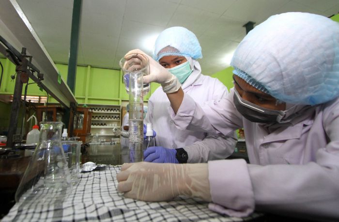 Ilustrasi laboratorium.