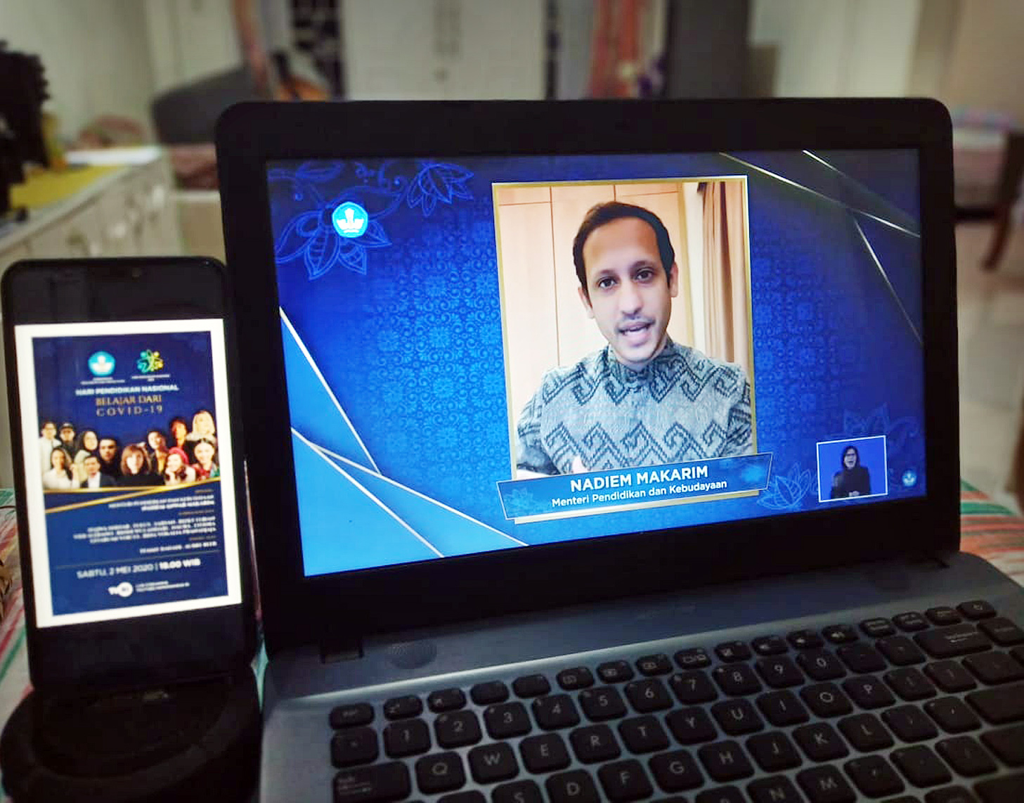 Mendikbud, Nadiem Makarim 