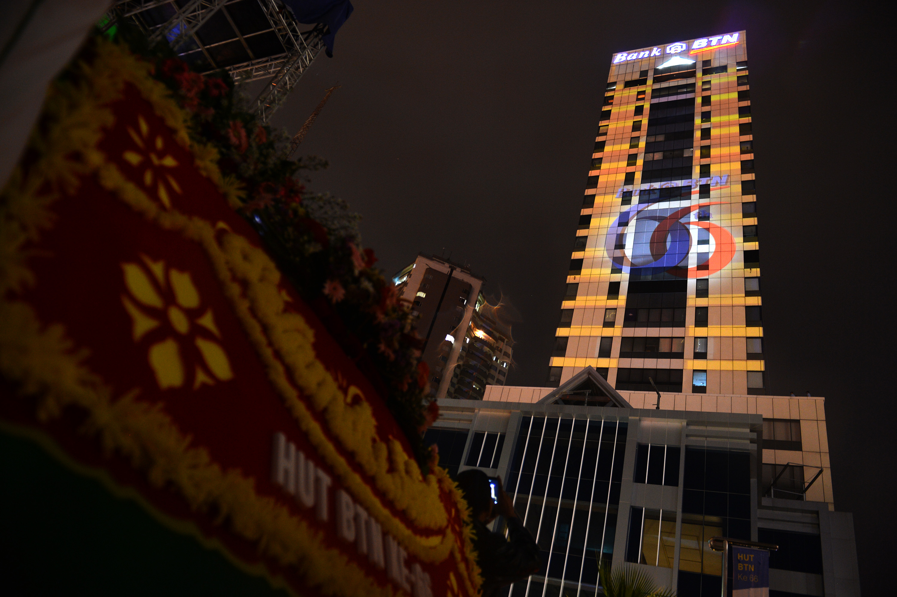 Kantor pusat bank BTN di Jakarta