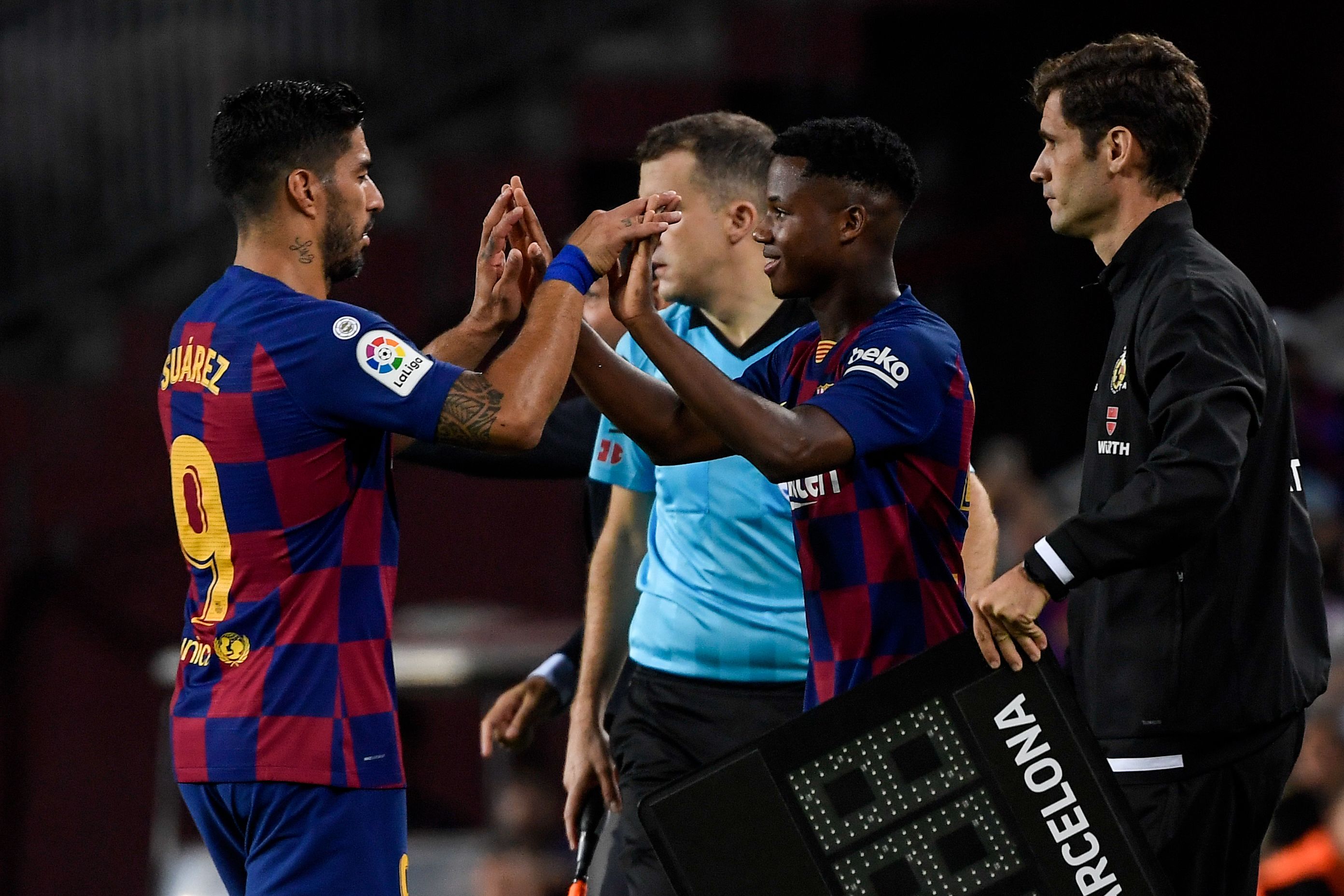 Pergantian pemain Barcelona