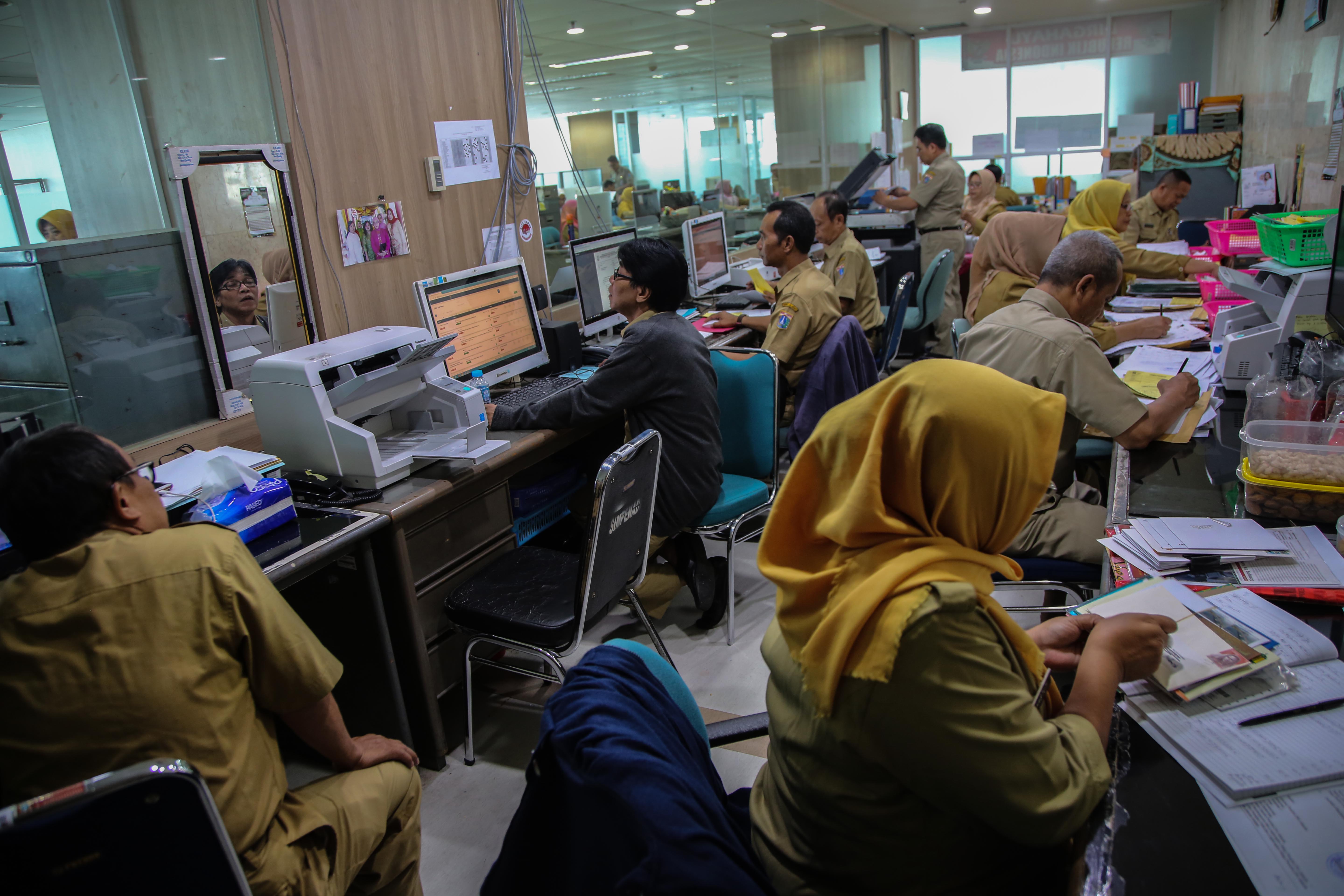 ASN Biro Umum Pemprov DKI