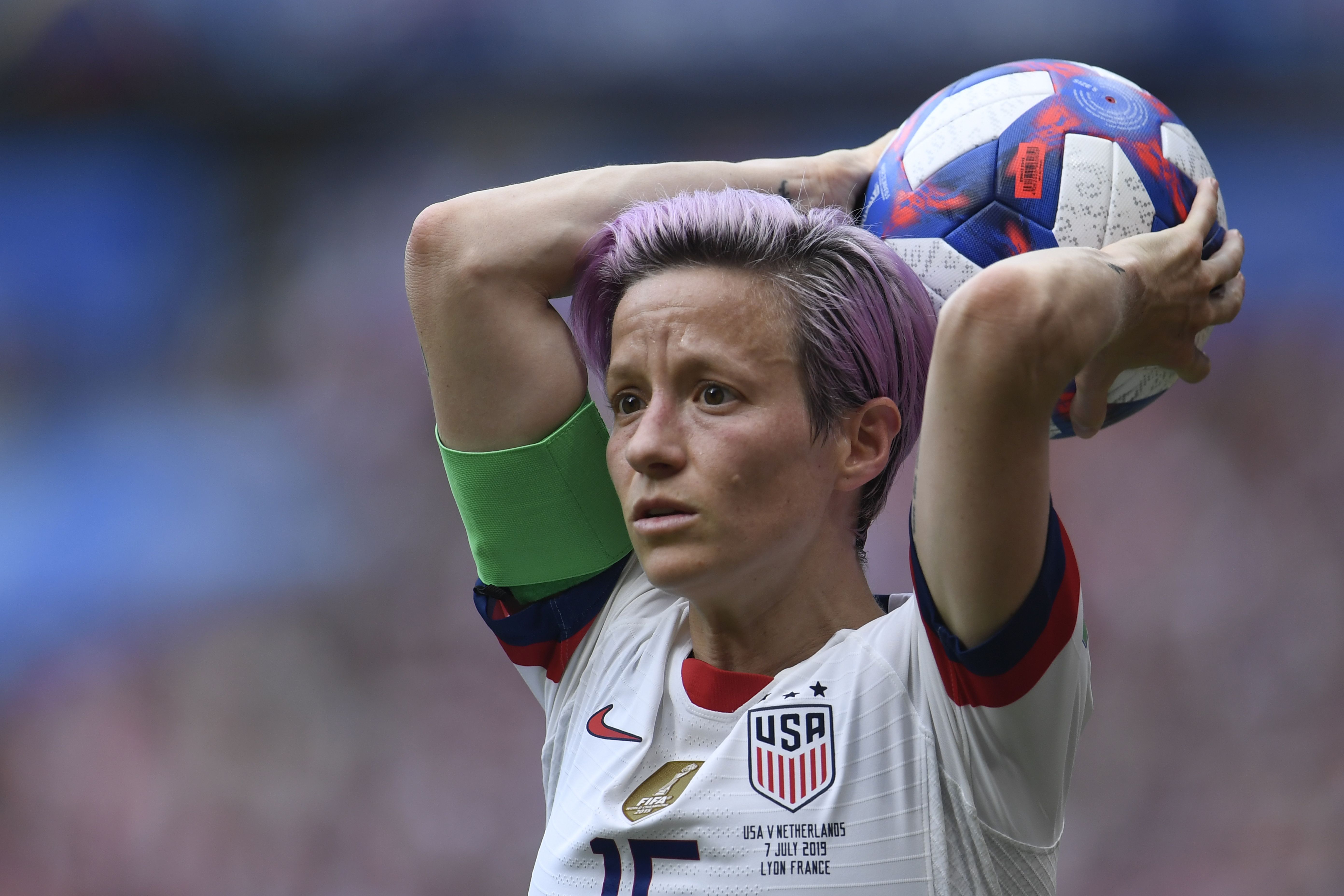 Rapinoe Kembali Kecam Trump