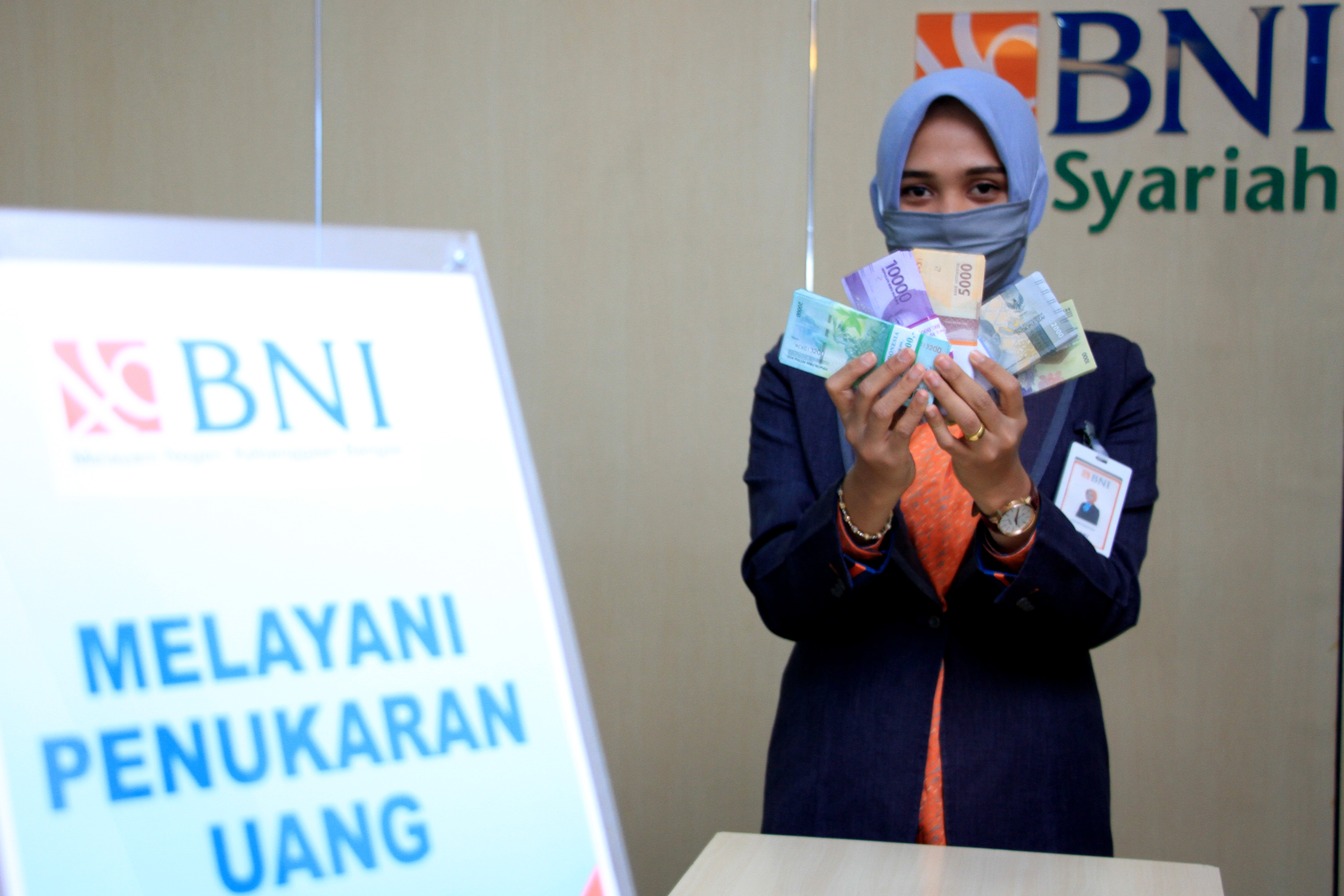Bank Indonesia bersama bank umum lainnya telah berkoordinasi dalam menyiapkan layanan penukaran uang.