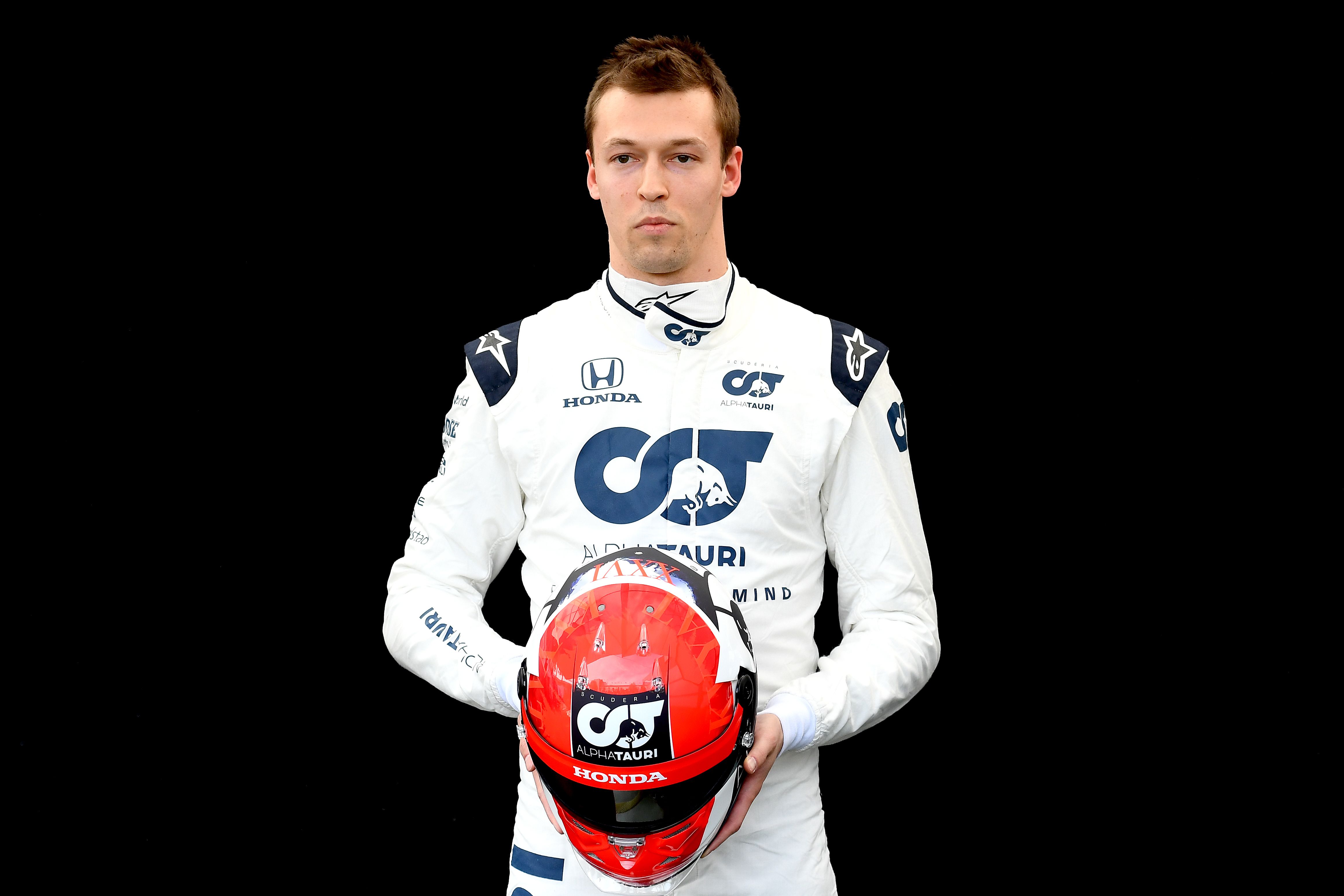 Pembalap Alpha Tauri Daniil Kvyat