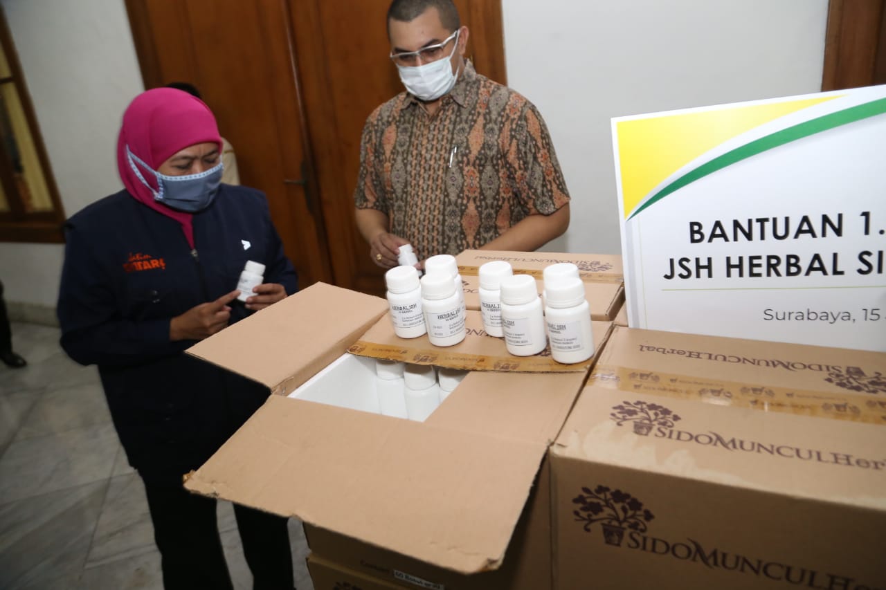 Jatim terima donasi JSH Herbal dari Sido Muncul