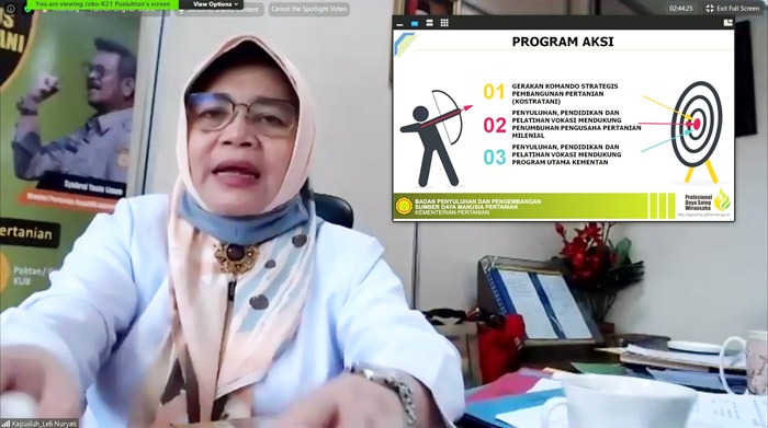 Kementan selenggarakan uji kompetensi untuk 1.466 di 31 provinsi.