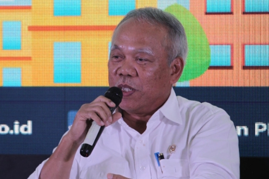 Menterri Pekerjaan Umum dan Perumahan Rakyat (PU-Pera), Basuki Hadimuljono.