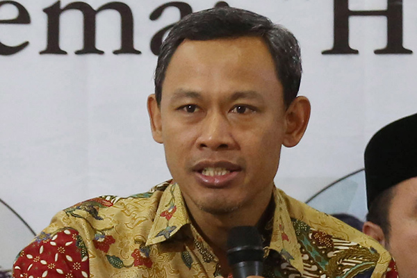 Komisioner KPU Pramono Ubaid Tanthowi