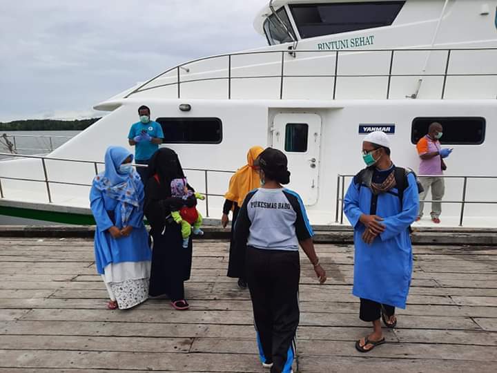 Pasien covid-19 dari Kabupaten Teluk Bintuni, Papua Barat dinyatakan sembuh dan diperbolehkan pulang.