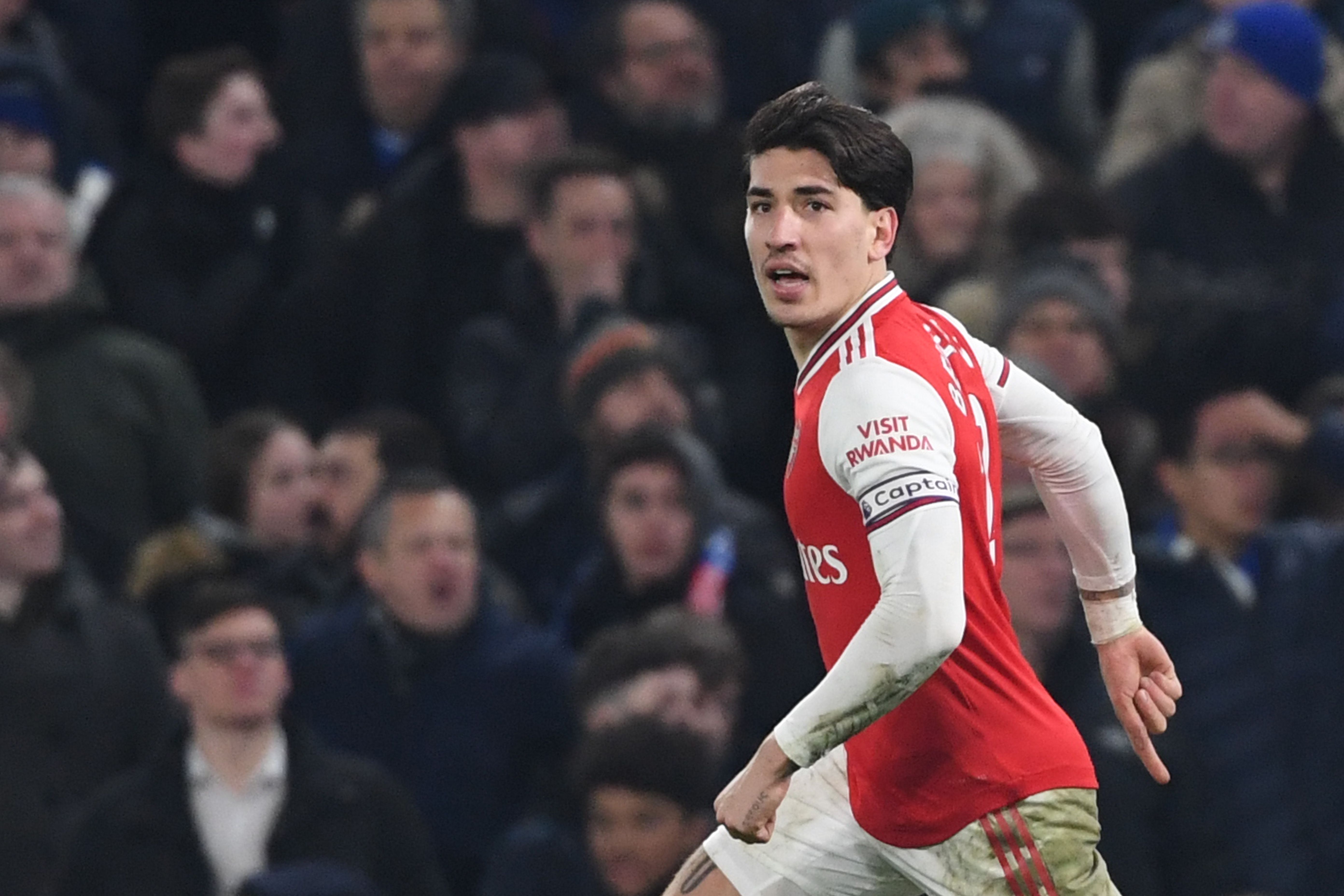 Pemain Arsenal Hector Bellerin