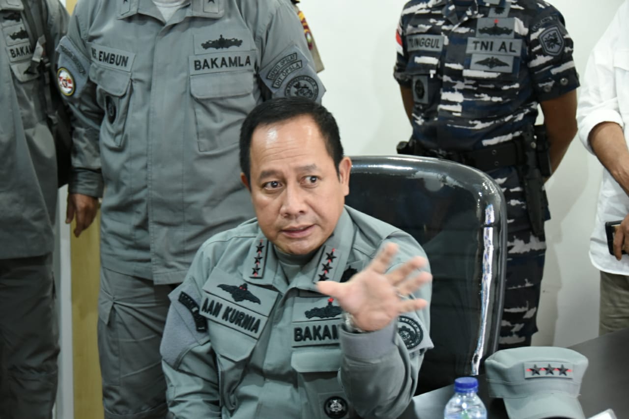 Kepala Badan Keamanan Laut (Bakamla) Aan Kurnia 