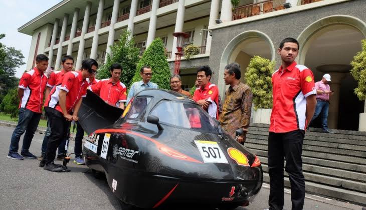 Tim Semar UGM meraih Honourable Mention Communication Award dalam ajang Virtual Off-Track Awards, Shell Eco-Marathon Asia 2020 