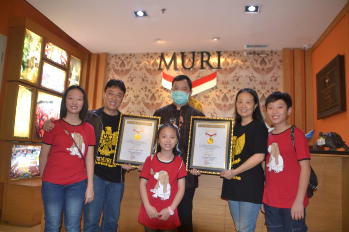 Rekor MURI untuk Victor Suci Mantiri